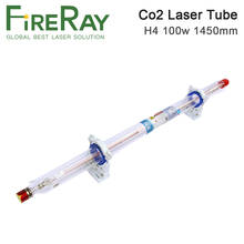 FireRay Yongli H Series H4 100W CO2 Laser Tube Length 1450 Dia.60mm Wooden Box Packing for CO2 Laser Engraving Machine 2024 - buy cheap