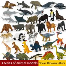 12 bonecos de simulação de animais, modelo de zoológico, figura de ação, conjunto de brinquedos de coleção de plástico adorável com animais de simulação 2024 - compre barato