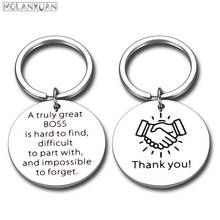 Two sides Leader Boss Manager Mentor Lady Keychain Gifts Boss Appreciation Gift Keychain for Supervisor Boss Day Christmas 2024 - buy cheap