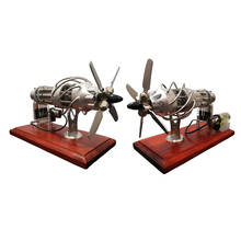Minigenerador de aire caliente, modelo de motor Stirling, potencia de vapor 2024 - compra barato