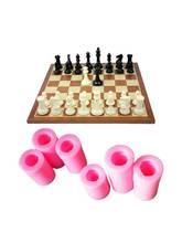 Handmade International Chess Epoxy Resin Mold DIY Crafts Jewelry Silicone Mould 2024 - buy cheap
