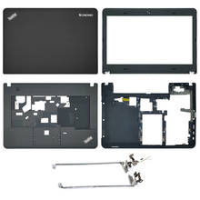 Nova capa de carcaça de laptop para notebook lenovo thinkpad e431 e440, tampa traseira lcd/moldura frontal/dobradiças/descanso para as mãos/capa inferior/porta sem toque 2024 - compre barato