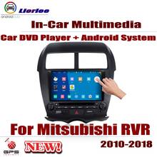 Radio con GPS para coche, sistema Android, procesador A53 de 8 núcleos, pantalla LCD, reproductor DVD, ASX RVR para Mitsubishi (GA/XA/XB/XC), 2010-2018 2024 - compra barato