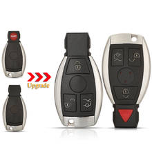 Kutery-carcasa de llave de coche remota modificada NEC, 3/4 botones, para Mercedes Benz W211 A C E G S R SL ML GML CL GL CLS CLA CLK SLK GLK 2024 - compra barato