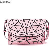 Luminous Messenger envelope Bag pink Women's Geometric evening Clutch bags Crossbody shoulder bags for women 2020 bolsa feminina 2024 - buy cheap