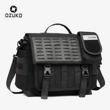 OZUKO, мужские сумки на плечо, модная Функциональная сумка-мессенджер, Мужская большая Вместительная дорожная сумка, Мужская водонепроницаемая сумка через плечо 2024 - купить недорого