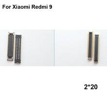 Placa mãe para xiaomi redmi 9, 2 peças, conector micro usb, porta de carregamento fpc, placa principal, lógica, xiao mi redmi9 2024 - compre barato