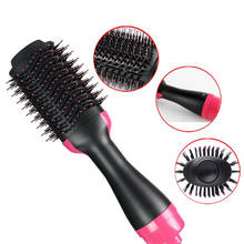 2 in 1 Multifunctional Hair Dryer Rotating Hot Hair Brush Curler Roller Rotate Styler Comb Styling Curling iron 20# 2024 - buy cheap