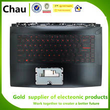 Chau New US Laptop keyboard For MSI GF63 8RC 8RD MS-16R1 US keyboard with laptop Upper Case Palmrest Cover Red backlit 2024 - buy cheap
