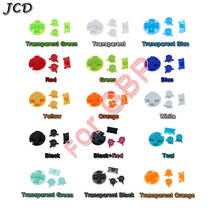 Набор цветных кнопок JCD, замена для Gameboy Pocket для кнопки включения и выключения питания A B D кнопки-подкладки 2024 - купить недорого