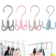 360 Degree Rotating Belt Hanger Scarf Tie Rack Holder Hook Closet Organizer 2024 - buy cheap