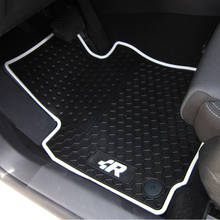 Alfombrillas de goma para coche VW Golf 6 Scirocco R Octavia Sagitar GTI, almohadillas especiales, impermeable, alfombras de látex verde 2024 - compra barato