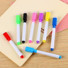 2 Pcs Brand New 8 Colour Whiteboard Pen Marker Fine Erasable Dry White Board Markers Environmental Eraser Office School Supplies 2024 - buy cheap