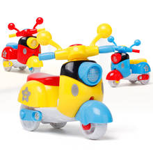 Mini motocicleta de juguete para niños, juguete educativo de aprendizaje, Diecast, 1 unidad 2024 - compra barato