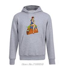 Pinup Lady Sit On A Taco-sudaderas con capucha para hombre, ropa informal con estampado de personaje de dibujos animados, diseño de chica Sexy, forro polar 2024 - compra barato