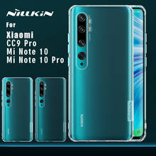 Nillkin capa para xiaomi mi cc9 pro note 10, proteção em tpu macio, capinha traseira para mi 9 pro 9 lite se 9t pro 8 8 se a3 2024 - compre barato