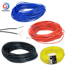 10 Meters 10M UL-1007 24AWG Hook-up Wire 80C / 300V Cord DIY Electrical Wire cable 24 AWG 1.4 Outer Diameter Insulated PVC Cable 2024 - buy cheap