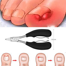 Novo dedo do pé clippers 1pc correção de unhas pinças clipper cortadores pele morta removedor de sujeira pedicure ferramenta de cuidados 2024 - compre barato
