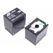 100Pcs 5V 20A DC Power Relay SRA-05VDC-CL 5Pin PCB Type In stock Black Automobile relay 2024 - buy cheap