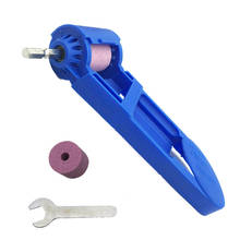 3PCS Drill Bit Sharpener Portable Drill Bit Sharpening Tool Corundum Grinding Wheel And Wrench For Grinding Iron Drills 2024 - buy cheap