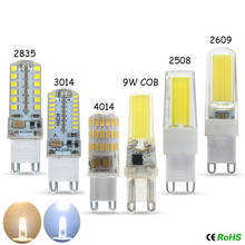 LED G4 G9 Lamp Bulb AC/DC Dimming 12V 220V 3W 6W 7W 8W 9W COB SMD 3014 LED Lighting Lights replace Halogen Spotlight Chandelier 2024 - buy cheap