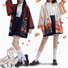 VEVEFHUANG Kосплей Animal Bungou Stray Dogs Japanese Kimonos Cardigan Osamu Dazai Cosplay Shirt Blouse Summer Style Carnival 2024 - buy cheap