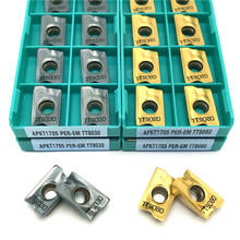 APKT1705 TT9080 APKT1705 TT9030 carbide insert milling turning tool high quality Cutting tool Hard Alloy 2024 - buy cheap
