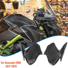 Capa lateral para tanque de gás de motocicleta, capa de carenagem, para kawasaki z900 z 900 1998-2006, acessórios 2017 2024 - compre barato