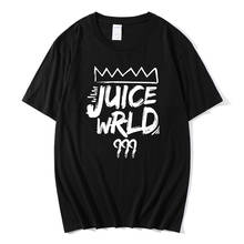 Camiseta unisex de manga corta, prenda de vestir, con estampado de concierto trapero emo juice WRLD "Lucid Dreams", Hip Hop, gran oferta 2024 - compra barato