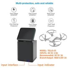 Para dji tello tipo de armazenamento 3-em-1 bateria carregamento inteligente hub carregador helicóptero com licopter #1222 2024 - compre barato