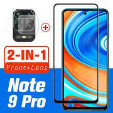 2-in-1 readmi note 9s glass protective rear camera lens case for xiaomi redmi note 9 pro max redmy note 9 s note9s safe glasses 2024 - buy cheap