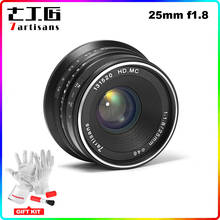 7 artesanos 25mm F1.8 primer lente a todos solo serie Sony E-Mount Fuji M4/3 cámaras A6600 A6500 A7III A7RIV X-A1 X-A2 G1 G2 2024 - compra barato