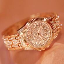 Women Diamond Luxury Brand Watch 2020 Rhinestone Elegant Ladies Watches Gold Clock Wrist Watches for Women Relogio Feminino 1390 2024 - buy cheap