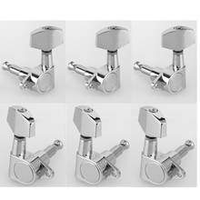 Musiclily 3x3 Epi Style Sealed Guitar Tuners Tuning Pegs Keys Machine Heads, Big Button Chrome 2024 - buy cheap