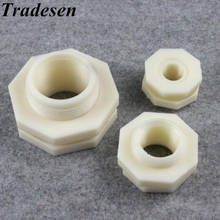 fish tank Bulkhead Pipe Joints ABS1/2" 3/4" 1" 1.2“ 1.5“ Female thread Aquarium water inlet outlet connector water tank drainage 2024 - buy cheap