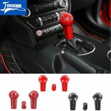 JIDIXIAN Car Gear Shift Knob Head Decoration Cover for Ford Mustang 2015 2016 2017 2018 2019 2020 Interior Accessories 2024 - buy cheap