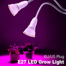 Lâmpada led de espectro completo e27, lâmpada led de cultivo 3w 5w 7w 15w 20w para plantas hidropônicas com sementes de flores 2024 - compre barato