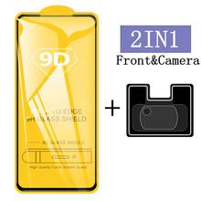 2 in 1 9D Tempered Glass For Xiaomi MI 10T Pro Lite Poco X3 NFC Tempered Film For Xiaomi Poco X3 NFC Camera Lens Protector Film 2024 - buy cheap