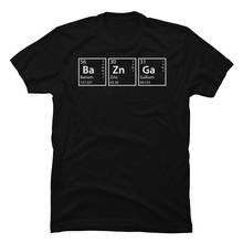 Physical Chemistry BaZnGa T Shirt Mens Cute Comics Tshirts 100% Cotton Round Collar Men Tops Shirt Customized 2024 - buy cheap