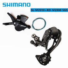Shimano-palanca de cambios ALTUS M2010, M2000, M370, SL + RD, 9 velocidades, grupo de cambio trasero para bicicleta de montaña 2024 - compra barato