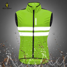 WOSAWE High Visibility Men MTB Bike Vest Outdoor Sport Windproof Reflective Bicycle Sleeveless Jersey Breathable Cycling Gilet 2024 - buy cheap