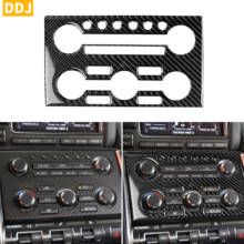 Adesivo de proteção automotiva para nissan gtr, acessório com cd/ar condicionado e rádio, para o painel de 2008 a 2016 2024 - compre barato