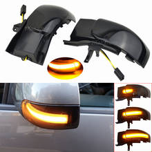 Intermitente dinámico para VW Touran 1T1 1T2 2003 2009, luz LED de señal de giro, lámpara lateral, par, indicador de espejo de flecha 2004 2005 2006 2024 - compra barato