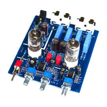 Amplificador de som hifi, com ajuste de som alto e baixo, pré-amplificador de áudio para febre, pré-amplificador 6j1 2024 - compre barato