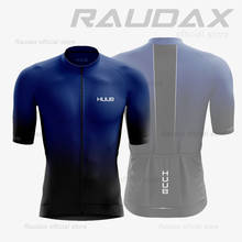 Huub Raudax-Ropa de Ciclismo de manga corta para Hombre, conjunto de triatlón, traje de Ciclismo para Hombre, verano, 2021 2024 - compra barato