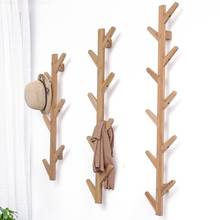 Nordic creative bamboo wall coat rack fashion tree bedroom hanger living room wall hanger 2024 - buy cheap