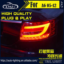 АКД автомобильный Стайлинг задний фонарь для Audi A6 задний фонарь 2005-2009 A6 C6 светодиодный задний фонарь сигнал LED DRL Стоп задний фонарь аксессуары 2024 - купить недорого