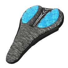 Bicycle Saddle Cushion Comfortable Bike Seat Cover Hollow Breathable Design with memory foam silicone Streamlined comfortable 2024 - buy cheap