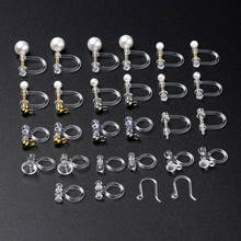 10pcs DIY Earring Settings Handmade Dangle Earrings Hook Crystal Earrings Clip for Jewelry Making Accessories 2024 - buy cheap