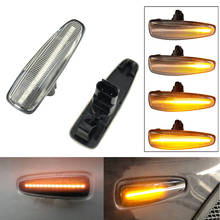 LED Dynamic Turn Signal Side Marker Light For Mitsubishi Lancer Evolution X Outlander Mirage Pajero ASX Waterproof Repeater Lamp 2024 - buy cheap